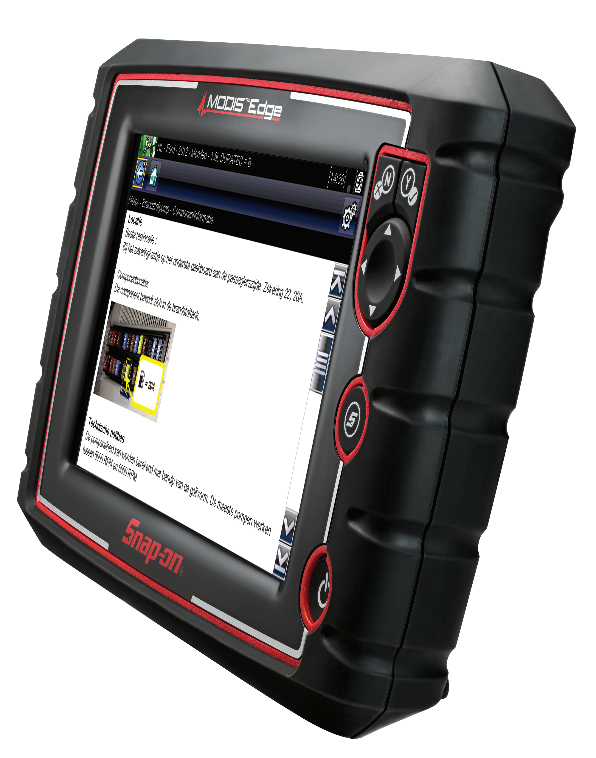 Modis Edge™ - Met Component testmeter in uw diagnose apparaat